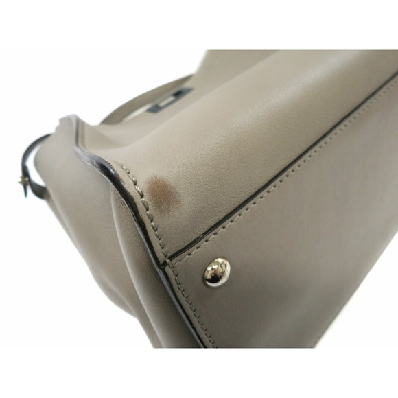 Fendi Peekaboo Bag Gray - Picture 9 of 9